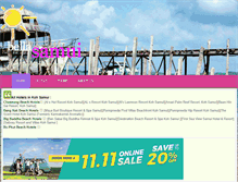 Tablet Screenshot of bellasamui.com